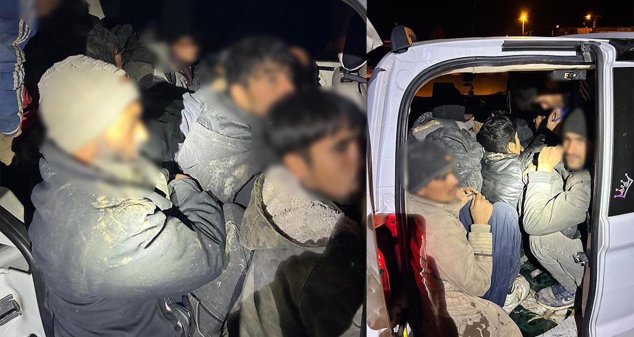 Iğdır’da kaçak göçmen operasyonunda 12 kişi yakalandı
