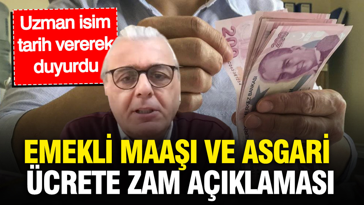 Sgk uzmani aziz celik tarihi duyurdu emekli maasi ve asgari ucrete zam aciklamasi KpKkidz9